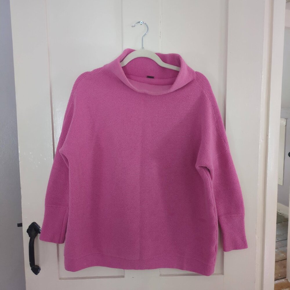 Free People FP Ottoman Sweater in Pink XS